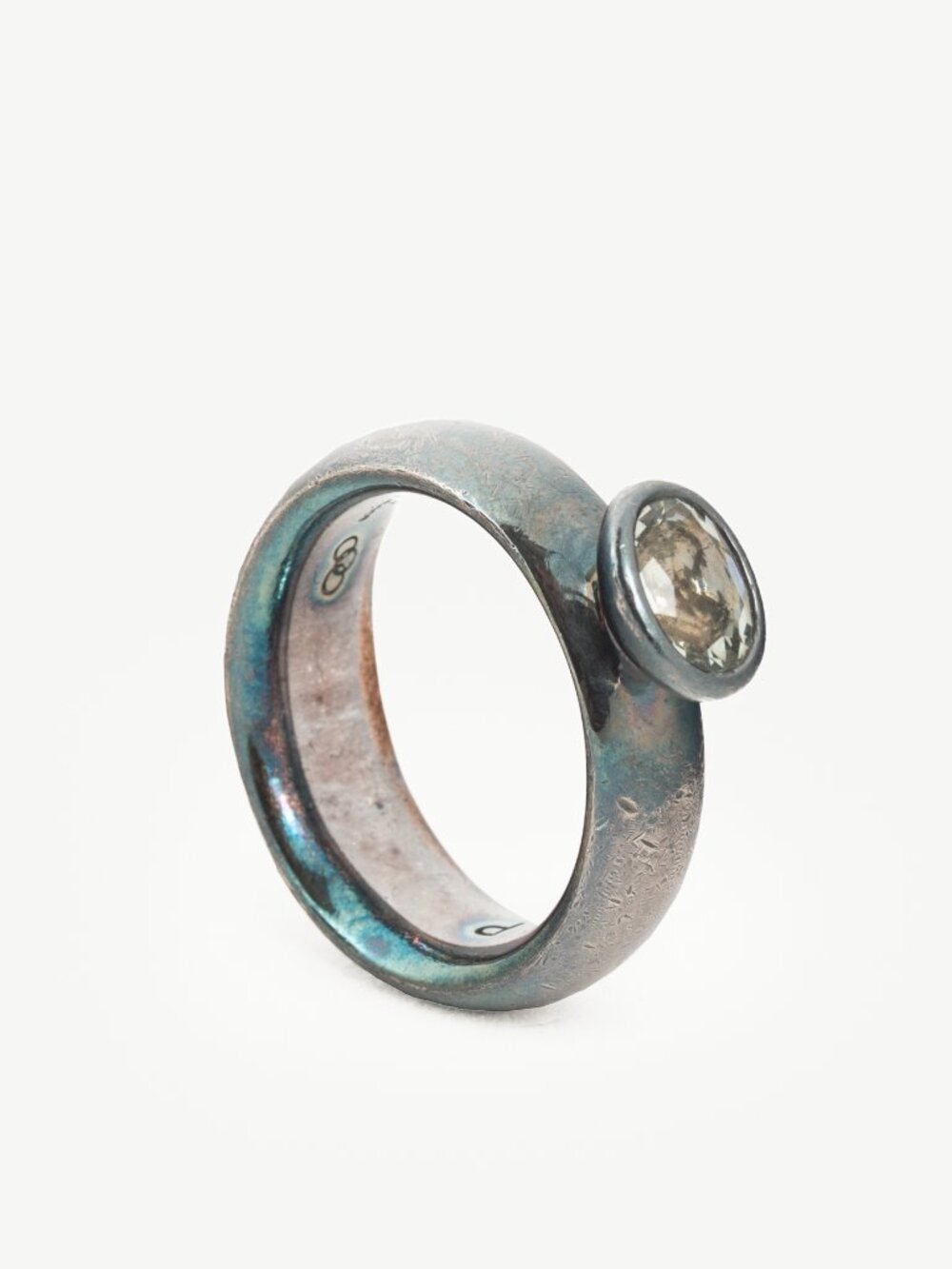 Links of London Sterling Silver Oval-Stone Ring